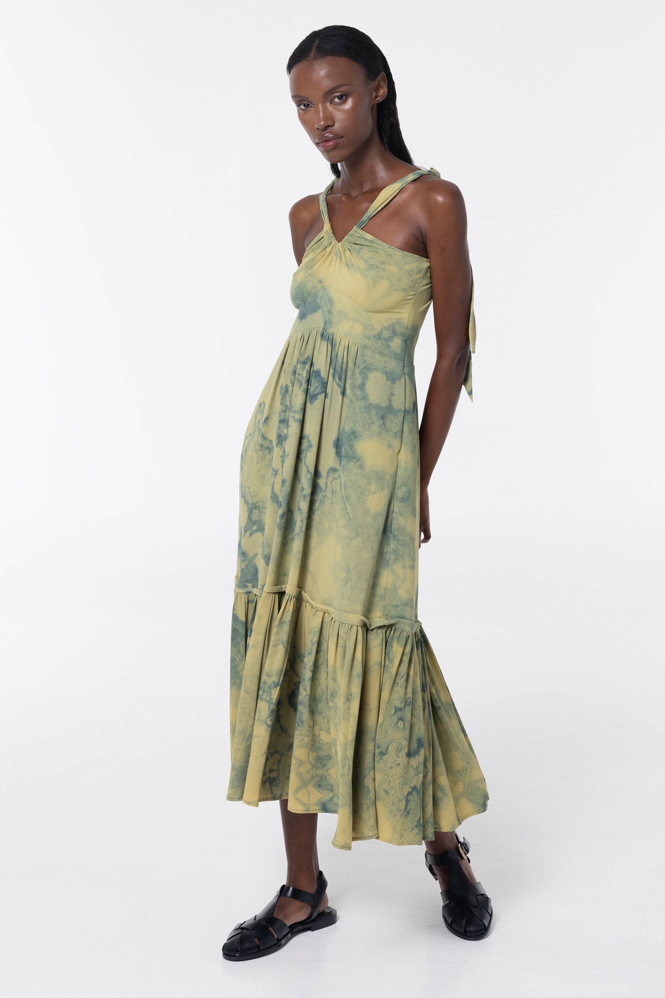 Apocalypse Dress | Oxidized Green