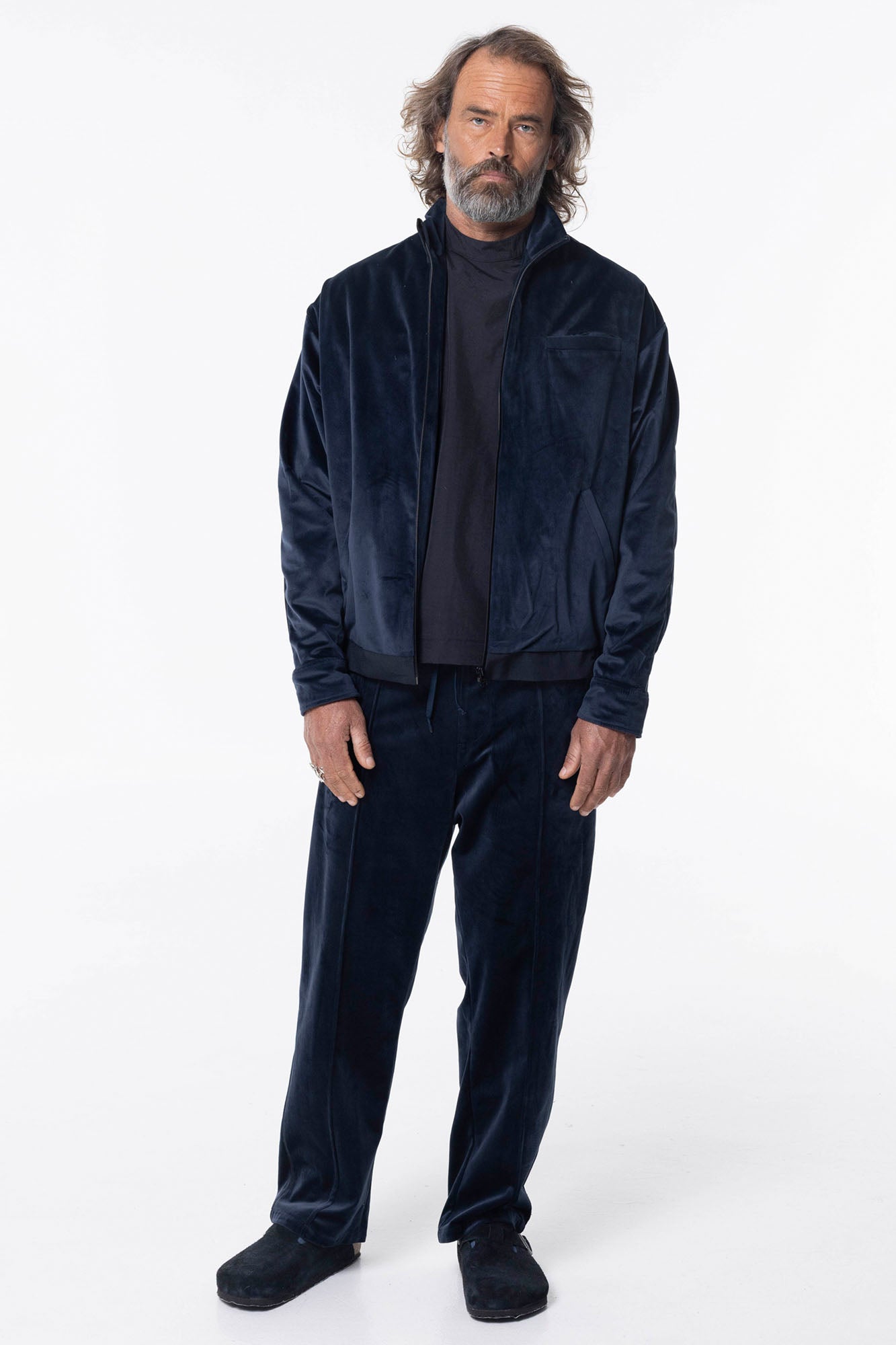 Velvet Tracksuit Top