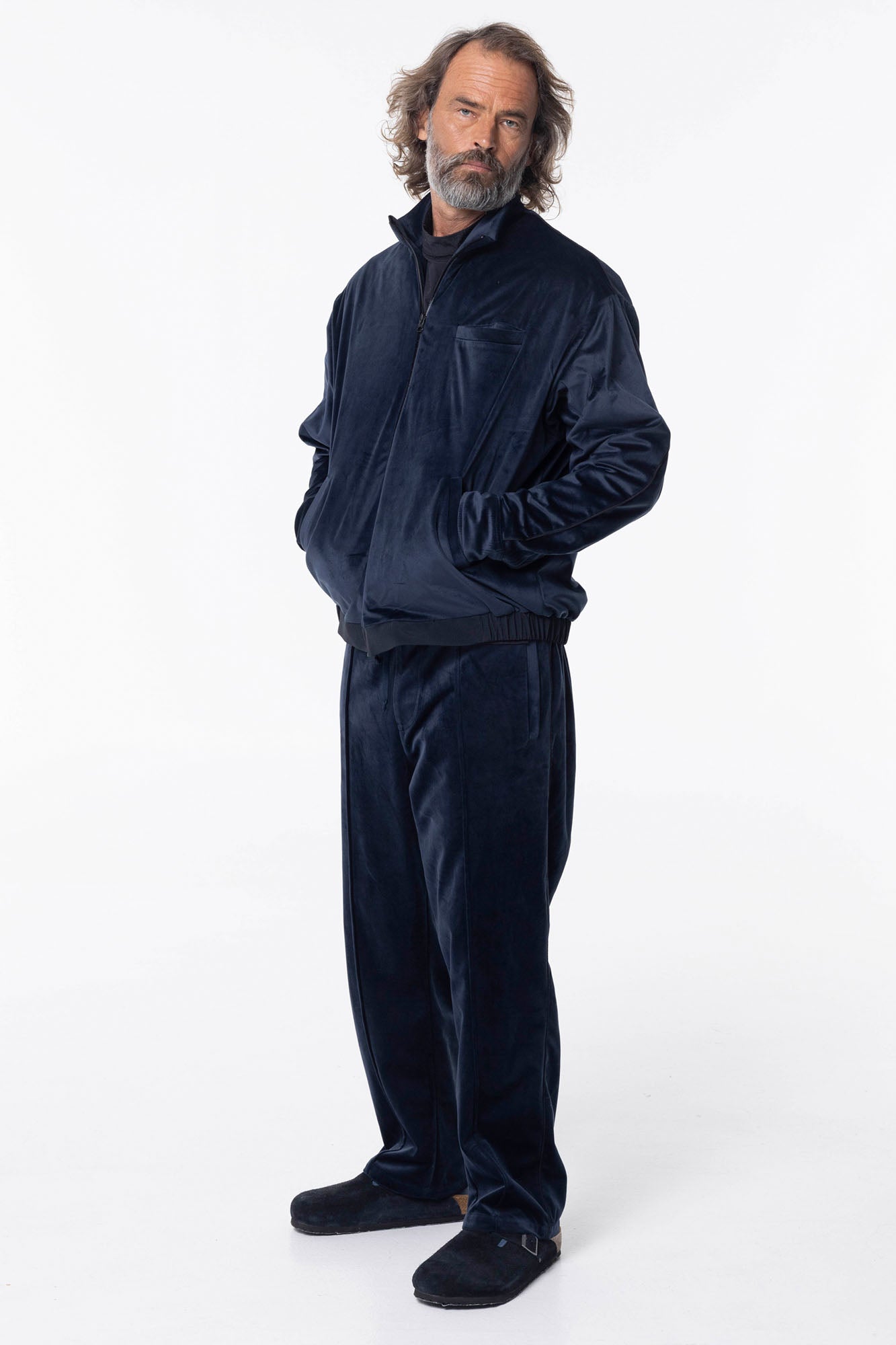 Velvet Tracksuit Pants