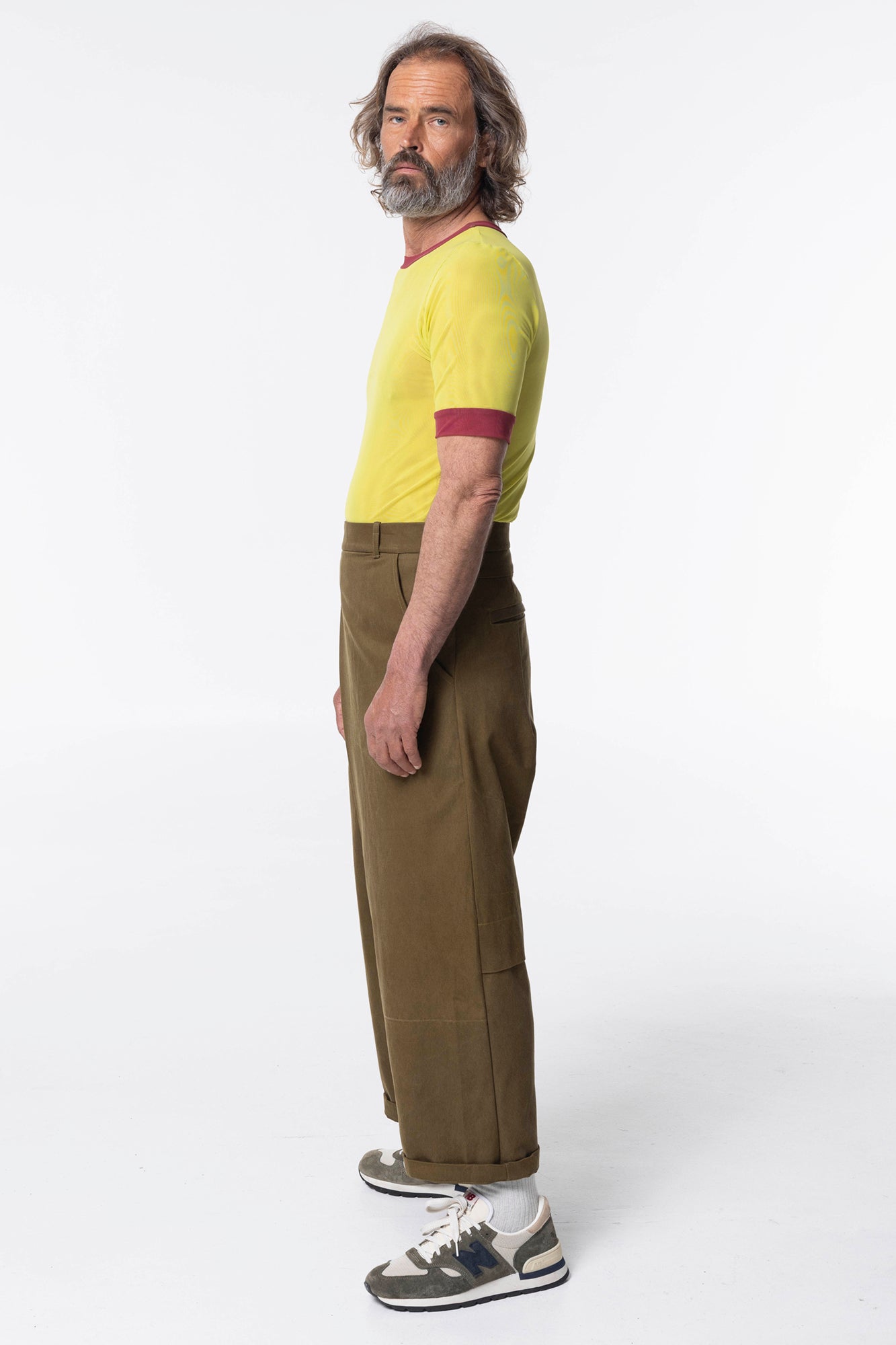 Worker Pants | Olive Twill