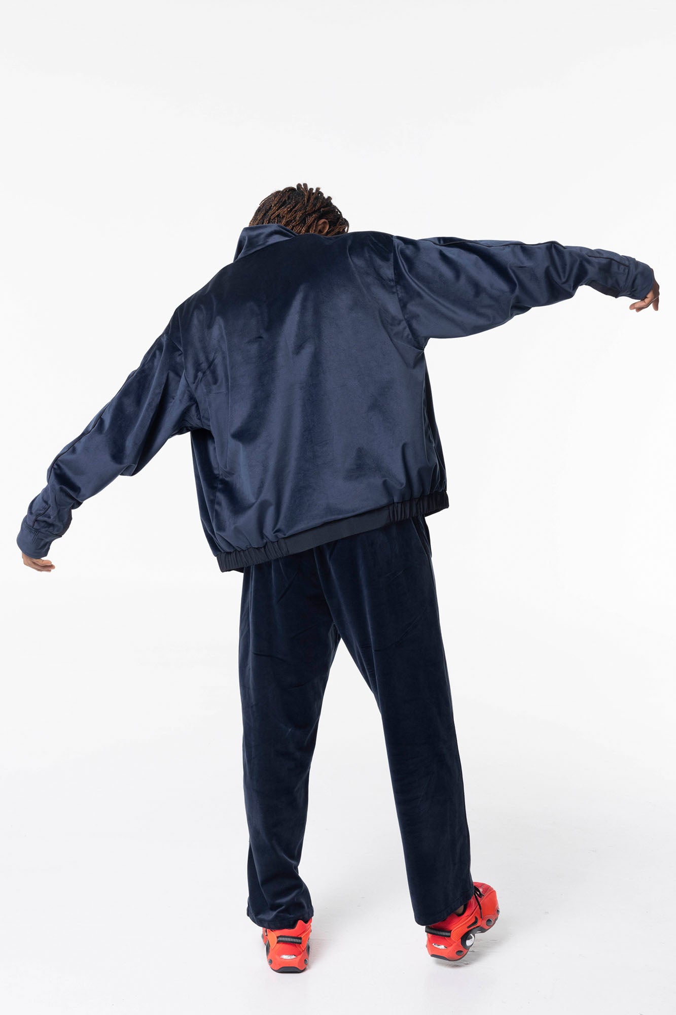 Velvet Tracksuit Top