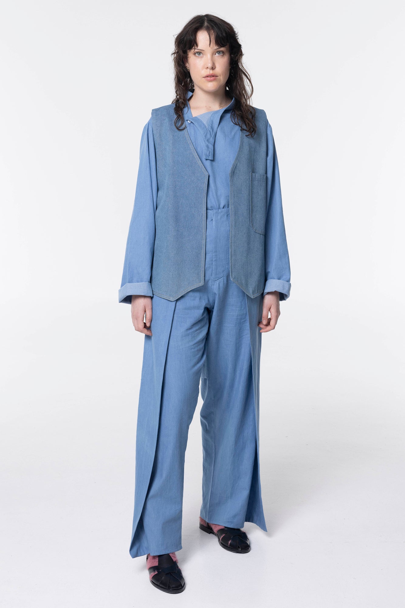 Atreides Top | Chambray