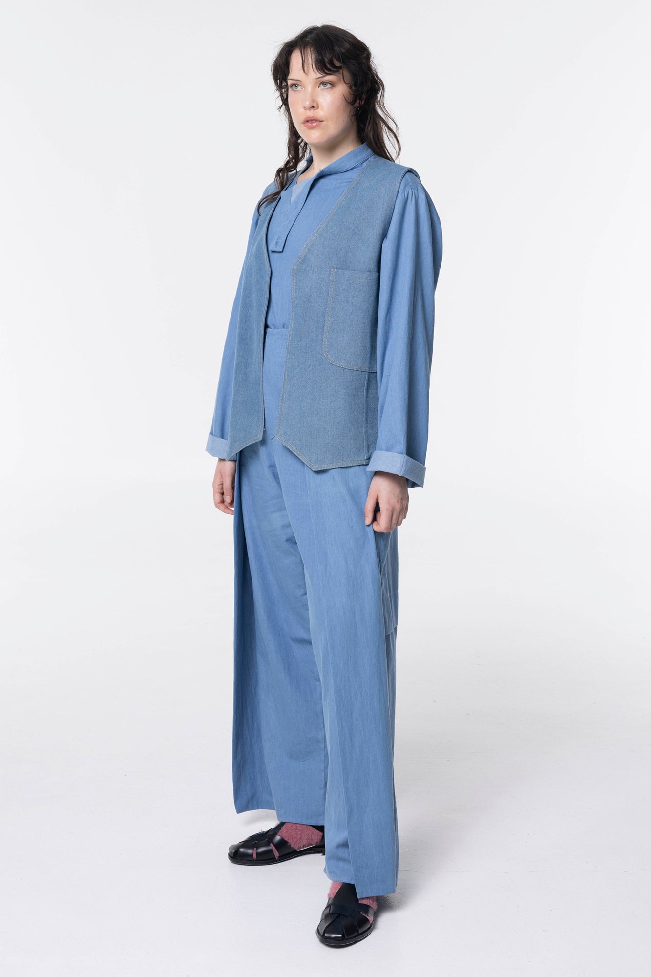 Atreides Top | Chambray