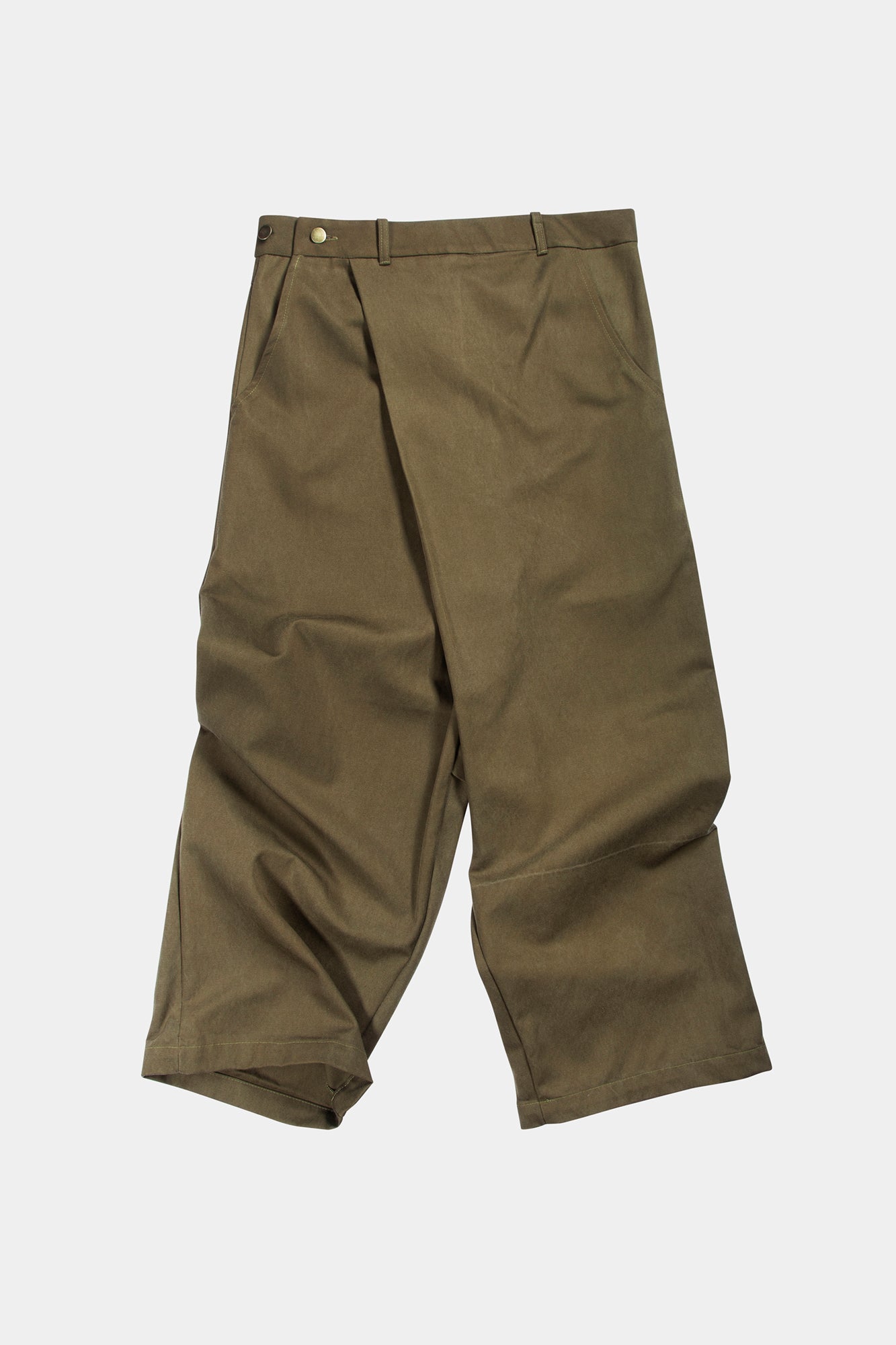 Worker Pants | Olive Twill
