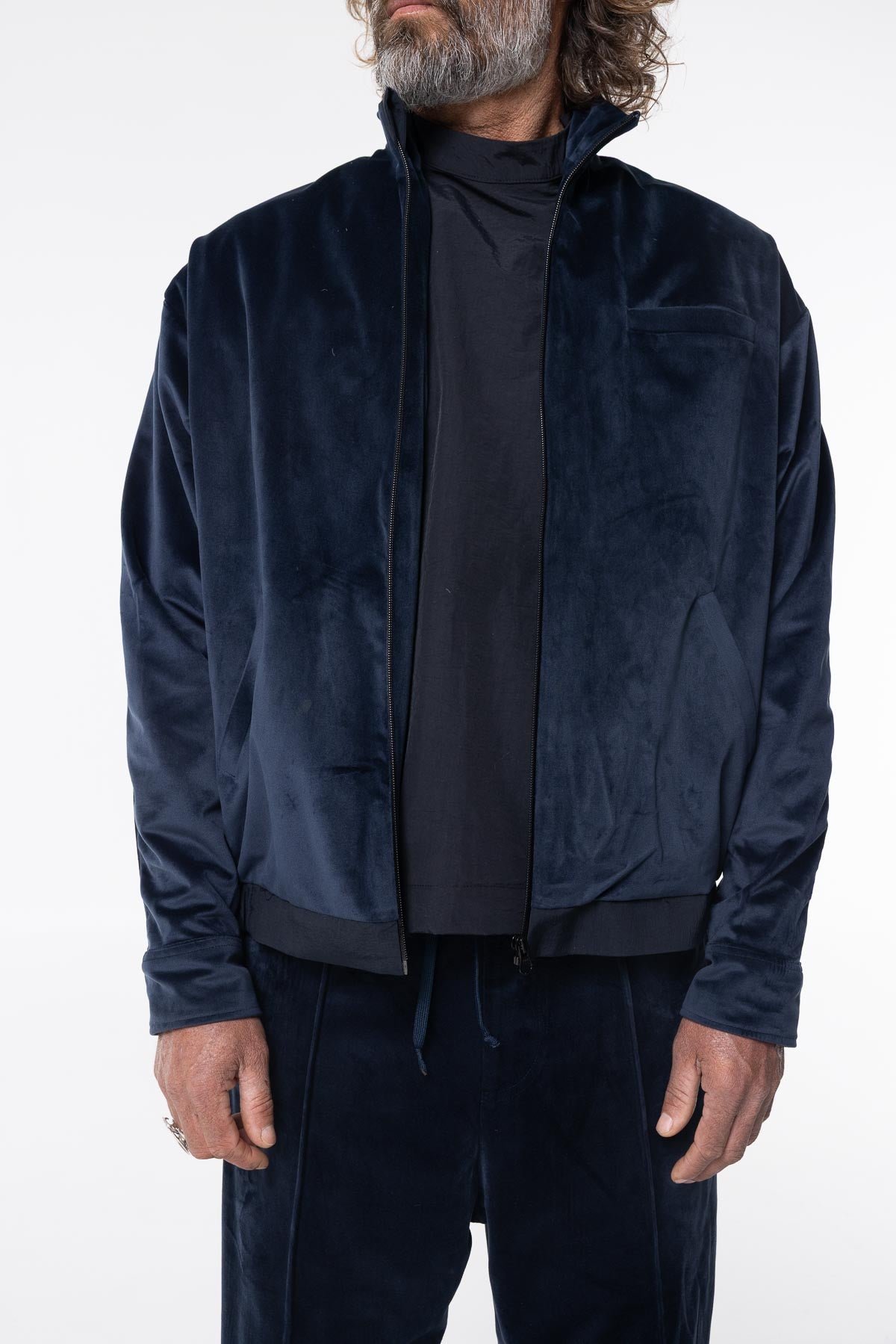 Velvet Tracksuit Top