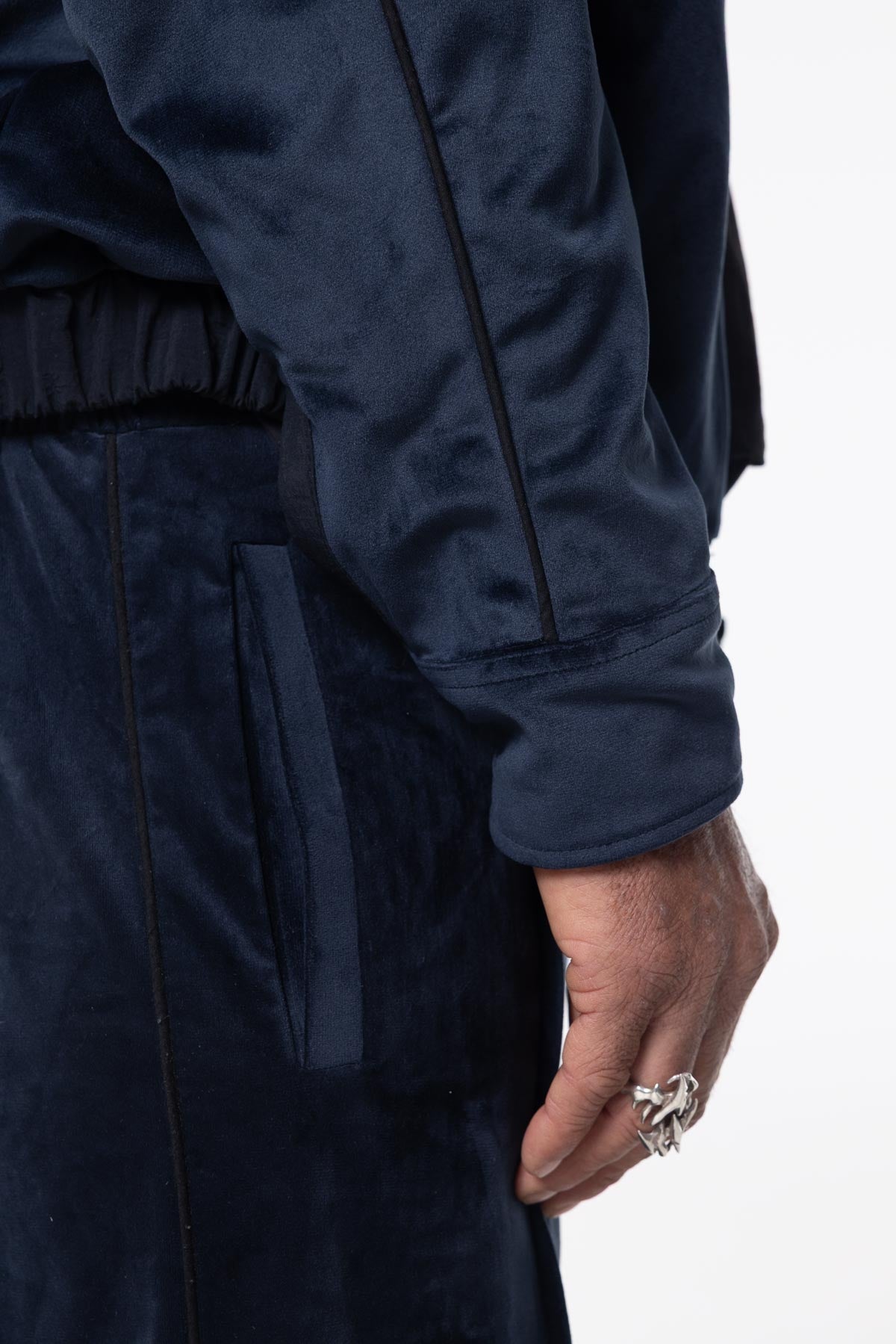 Velvet Tracksuit Top