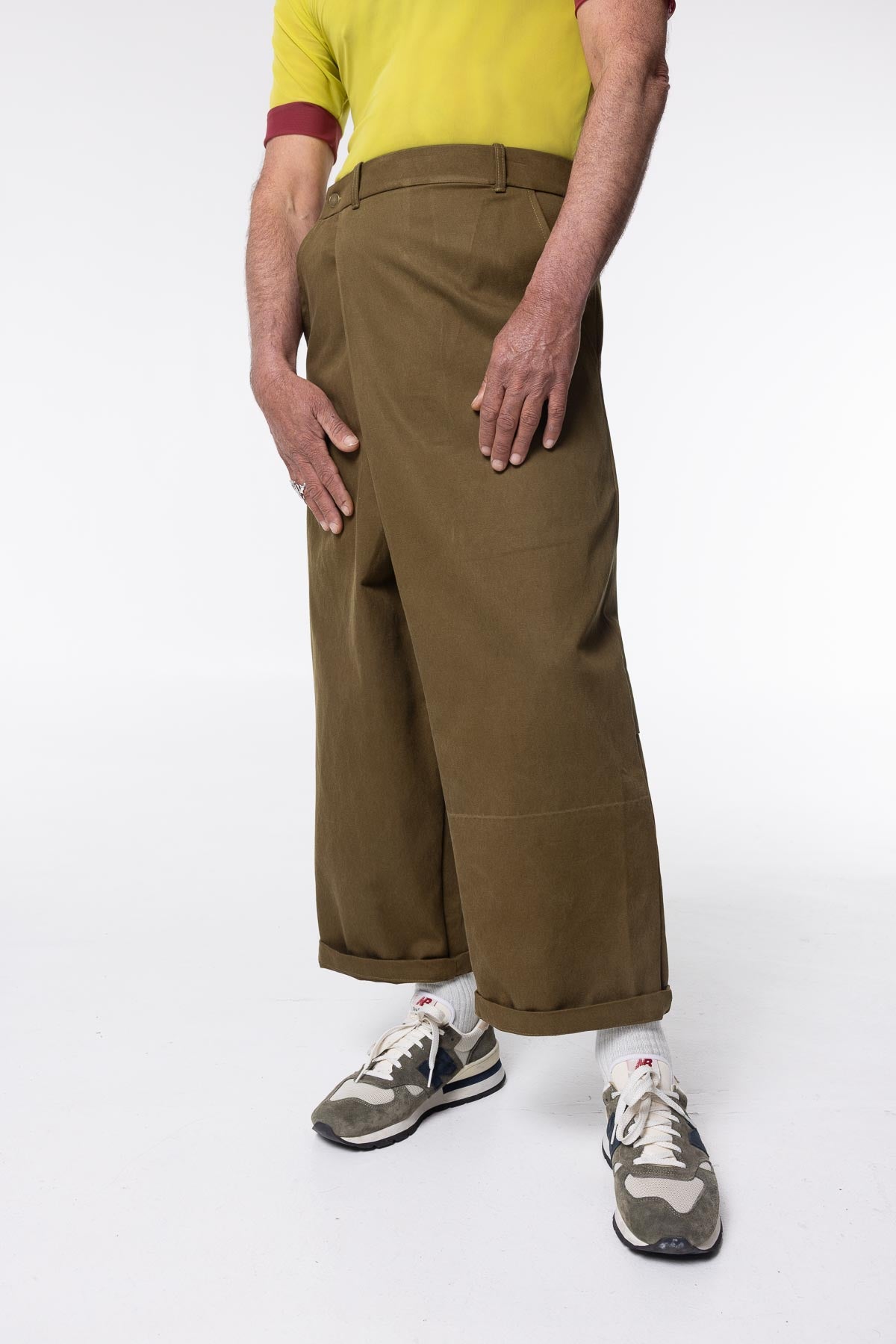 Worker Pants | Olive Twill