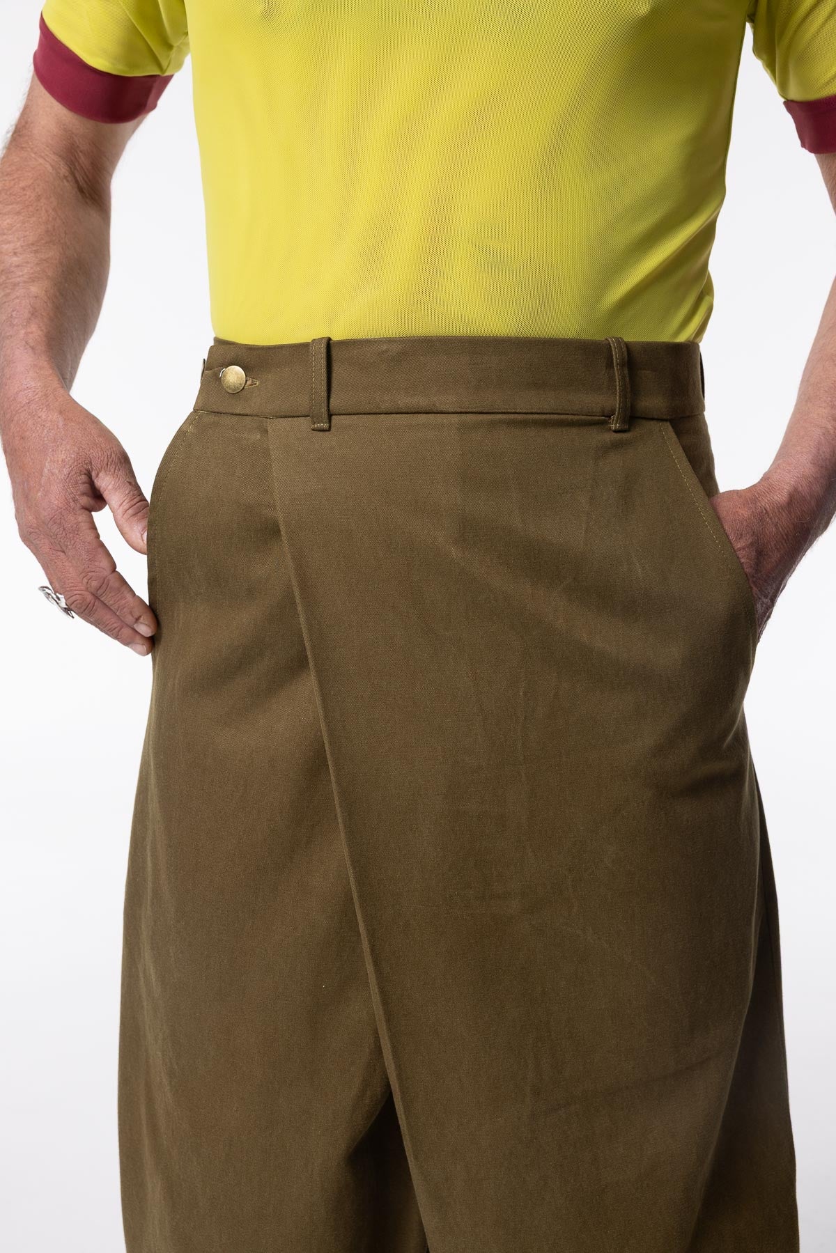 Worker Pants | Olive Twill