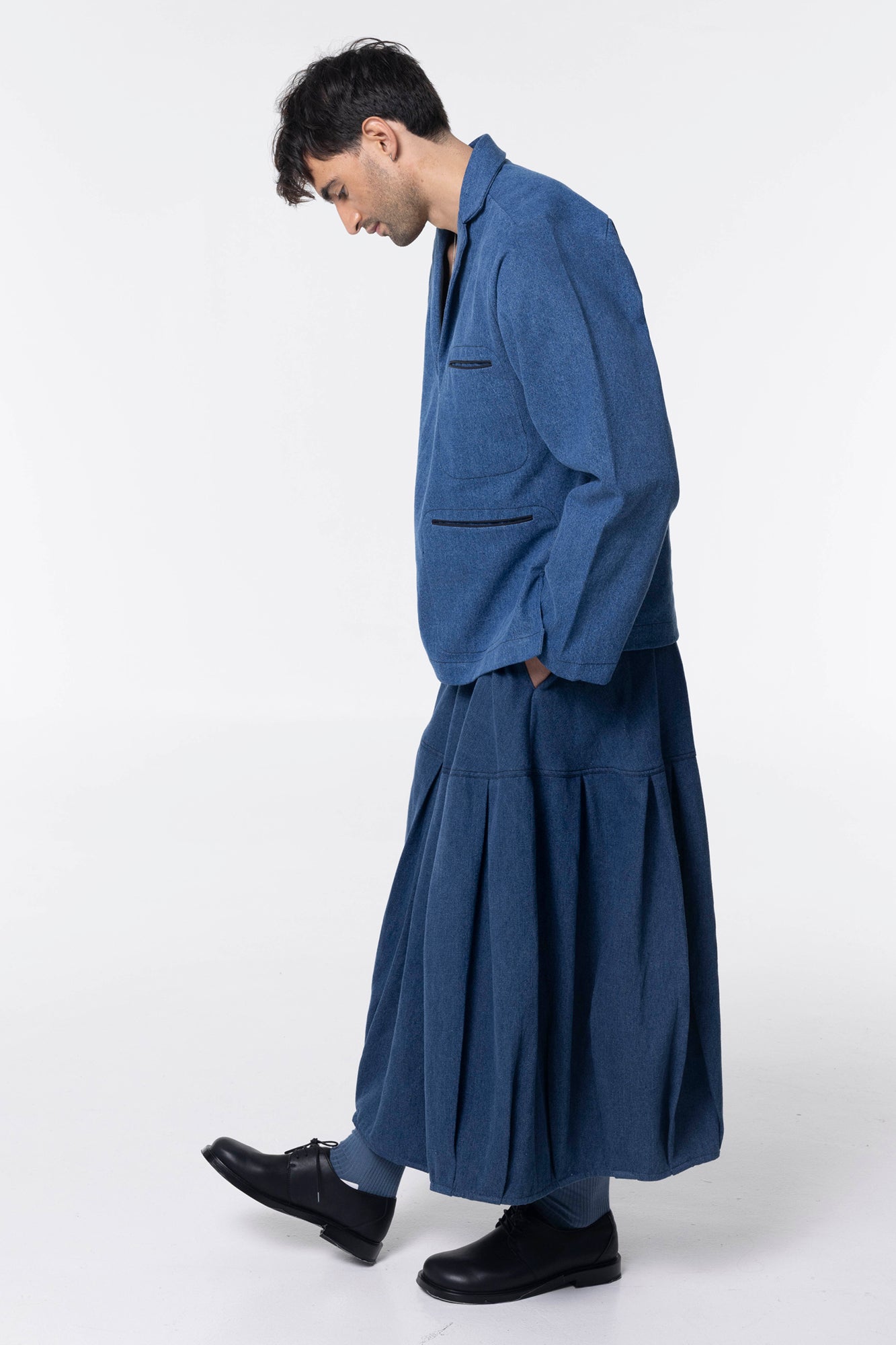 Selvage Shacket | Denim