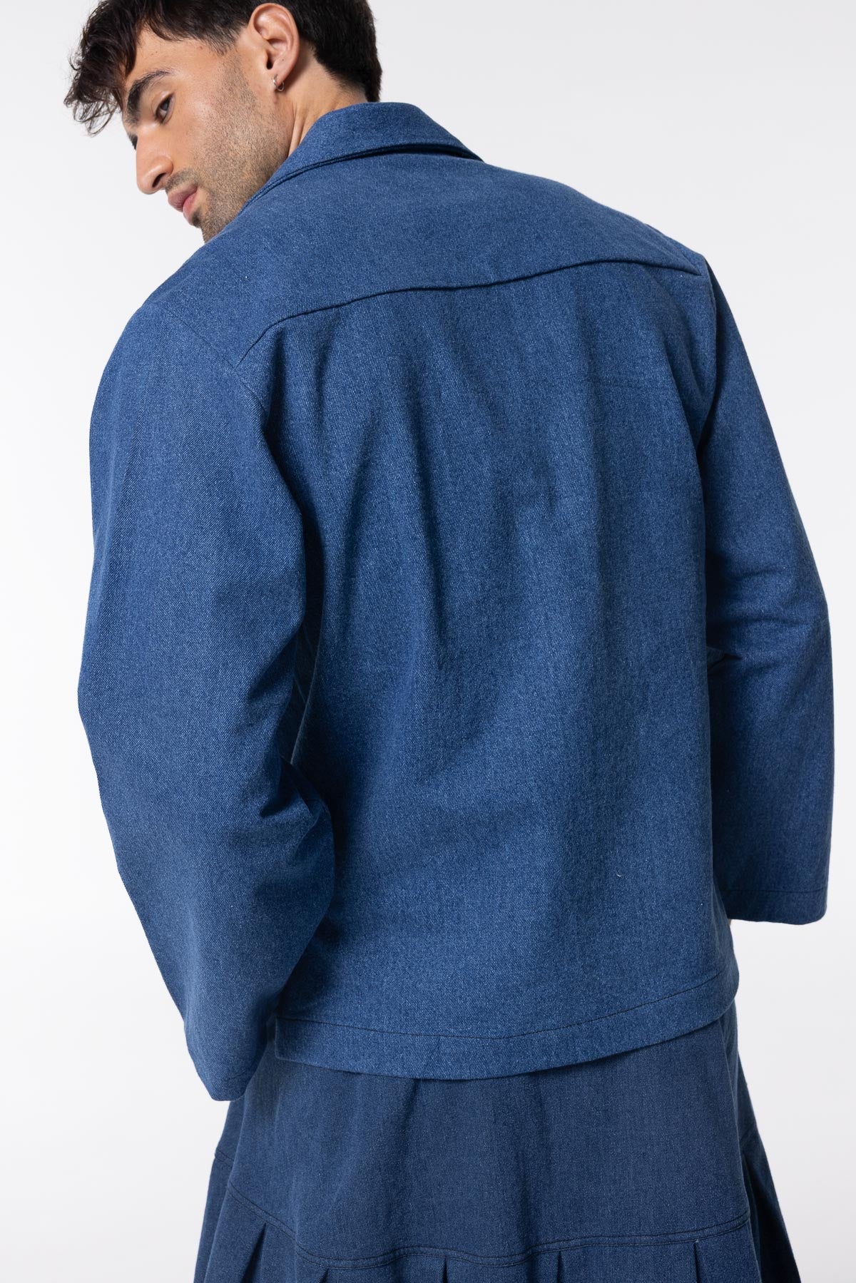 Selvage Shacket | Denim